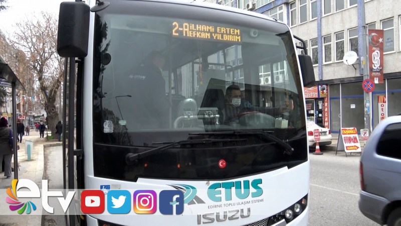 ETUS ŞOFÖRLERİ AŞI OLMAYI BEKLİYOR