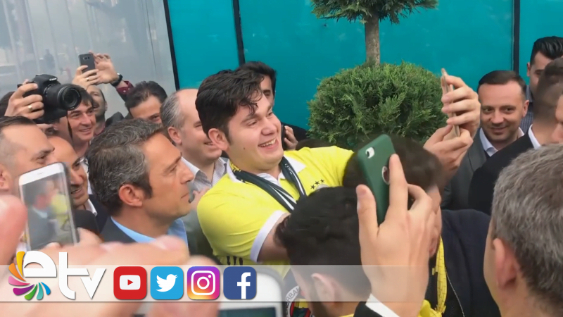 FENERBAHÇE BAŞKAN ADAYI KOÇ ÇORLU’DA