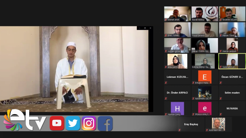 GENÇ SÂDA KUR'AN-I KERİM'İ GÜZEL OKUMA YARIŞMASI YAPILDI