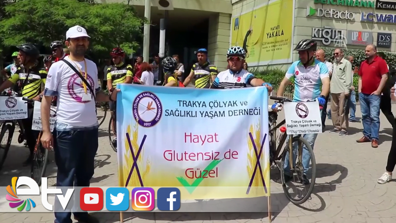 GLUTENSİZ YAŞAMA PEDAL ÇEVİRDİLER