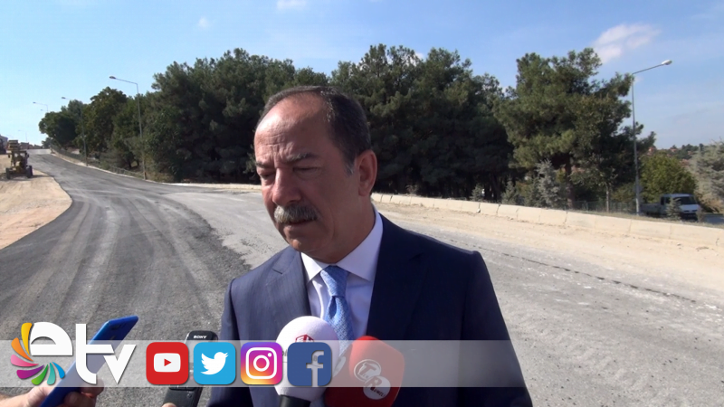 GÜNEY-KUZEY ÇEVRE YOLU ÇALIŞMALARI SON AŞAMAYA GELDİ