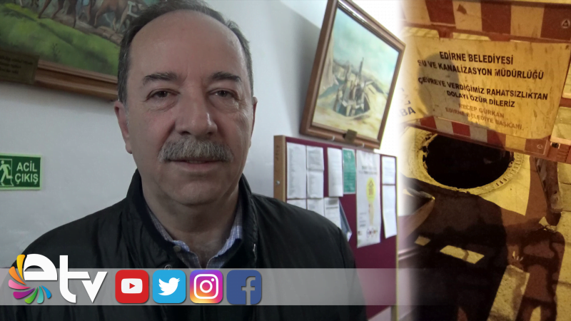 GÜRKAN: EDİRNE’DE BÖYLE BİR OLAY YAŞANDIĞI İÇİN UTANIYORUM