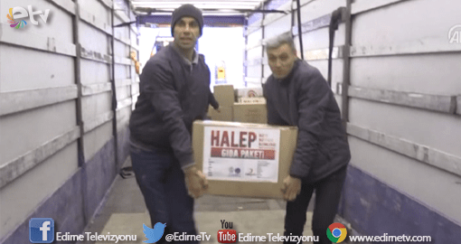 HALEPLİLERE YARDIM KAMPANYASI