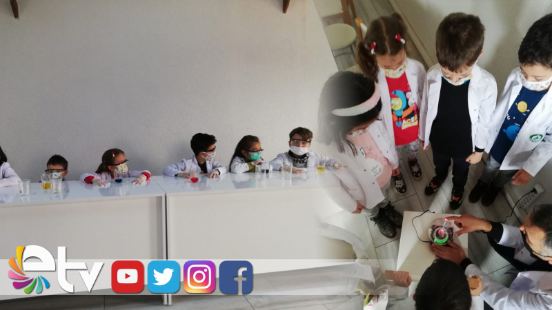 HASAN ALİ YÜCEL ÇOCUK MÜZESİ'NDE BİLİM ATÖLYESİ
