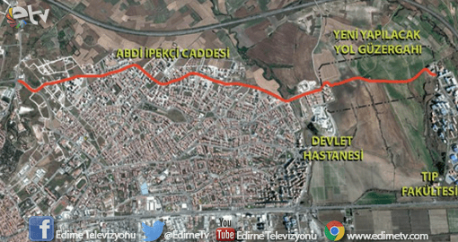 HASTANE YOLU ASKIYA ALINDI