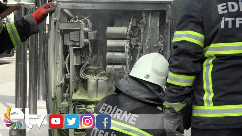 HASTANEDE ÇIKAN YANGINI KORKUTTU