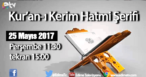 HATİM-İ ŞERİF BAŞLIYOR