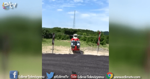 HAVA AMBULANSIYLA İSTANBUL’A NAKLEDİLDİ