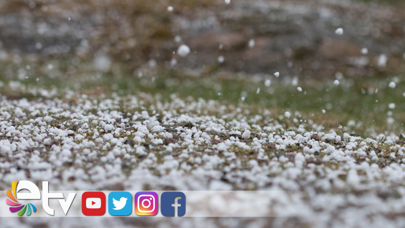 İPSALA’YA DOLU YAĞDI