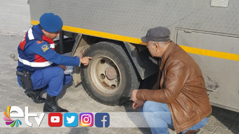 JANDARMADAN KIŞ LASTİĞİ UYARISI