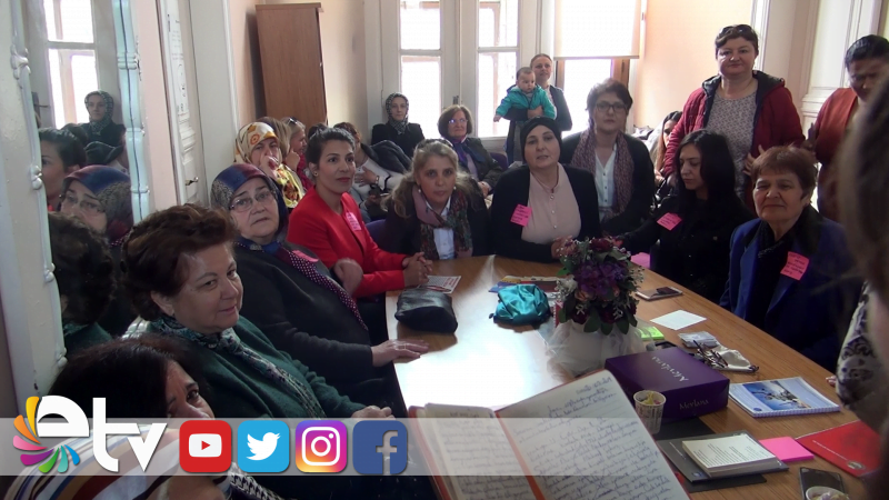 KADIN MUHTAR ADAYLARI BİR ADAYA GELDİ