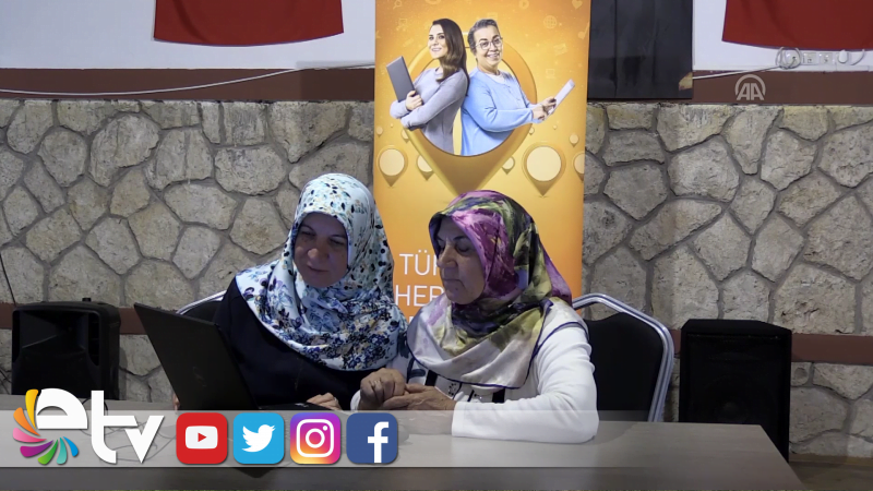 KADIN VE ÇOCUKLAR TEKNOLOJİYLE BULUŞTU