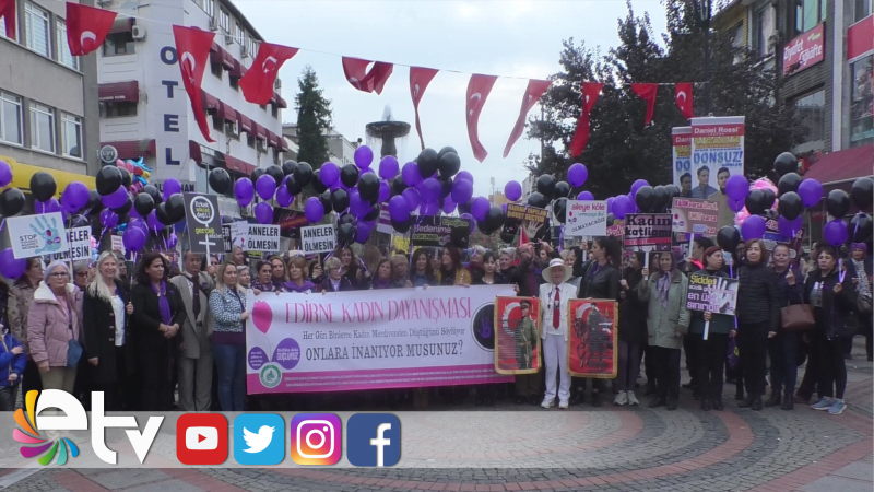 KADINA ŞİDDETE DÜDÜKLÜ TEPKİ