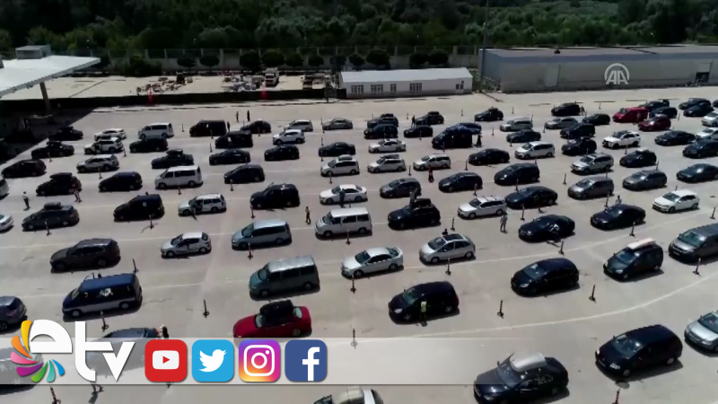 KAPIKULE'DE GURBETÇİ YOĞUNLUĞU