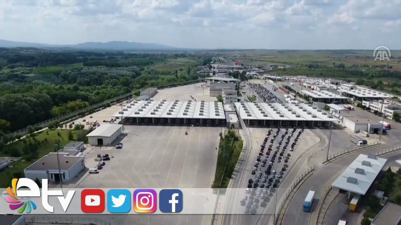 KAPIKULE'DE GURBETÇİLERİN DÖNÜŞ YOĞUNLUĞU