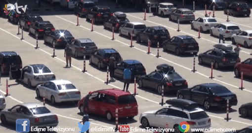 KAPIKULE’DE TATİLCİ YOĞUNLUĞU