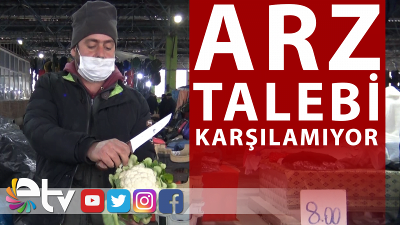 KARNABAHAR ÜRETİMİ AZALINCA FİYATI ARTTI