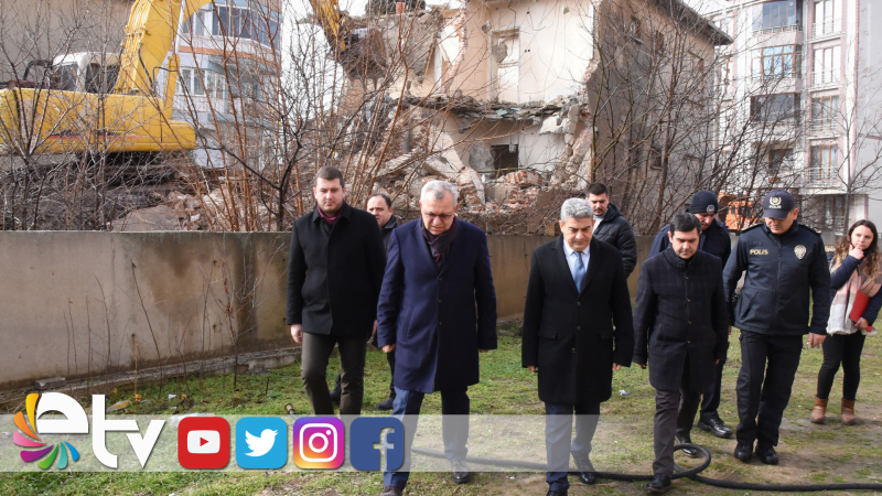 KEŞAN’DA METRUK EV SORUNU TARİH OLUYOR