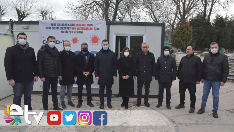 KEŞAN’DA MOBİL PCR MERKEZİ KURULDU