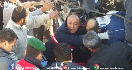 KEŞAN’DA TRAFİK KAZASI