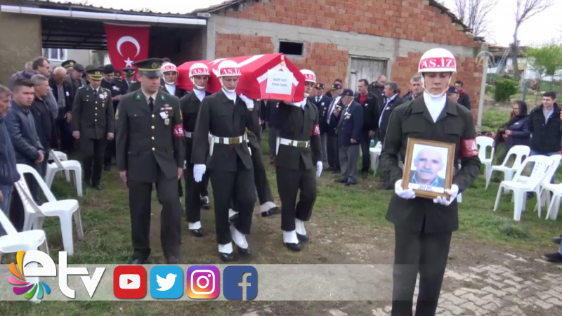 KIBRIS GAZİSİ SON YOLCULUĞUNA UĞURLANDI