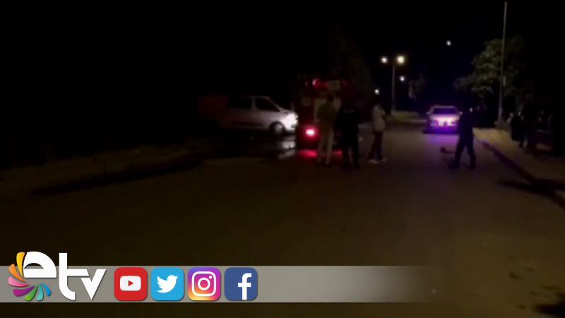 KİMYASAL MADDE BULUNAN KONTEYNERDE YANGIN