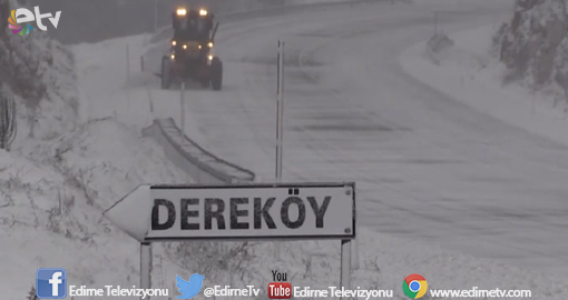 KIRKLARELİ’DE KAR