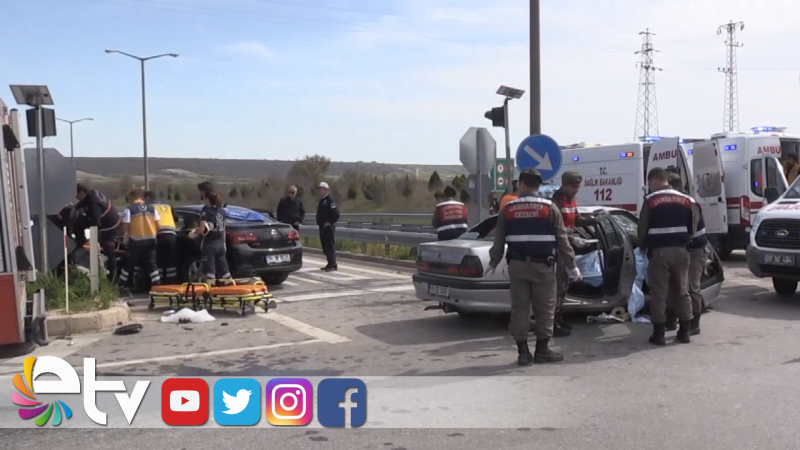 KIRKLARELİ’NDE TRAFİK KAZASI