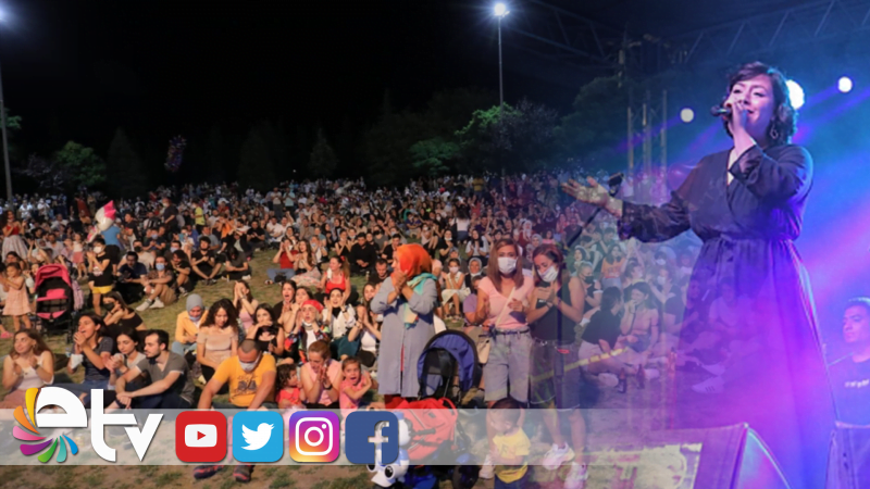 KISITLAMA SONA ERİNCE EDİRNELİLER KONSERDE BULUŞTU