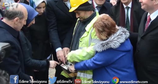 KIZILAY ŞUBESİNİN TEMELİ ATILDI
