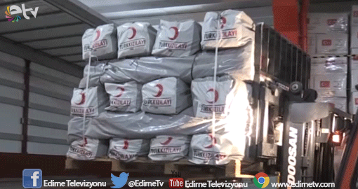 KIZILAY'DAN İDLİB'E YARDIM