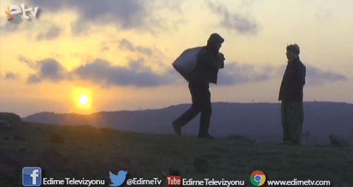 KONTEYNERLERDEN ÇIKIP HAYVANLARINI BESLEMEYE KOŞUYORLAR