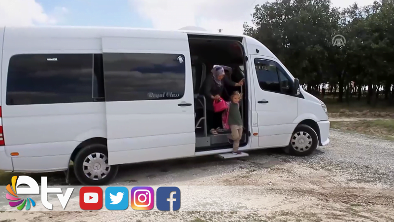 KÜÇÜK KIZIN SERVİS ÇİLESİ SON BULDU