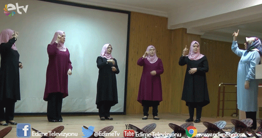 KUR'AN-I KERİM'İ İŞARET DİLİYLE HATİM ETTİLER