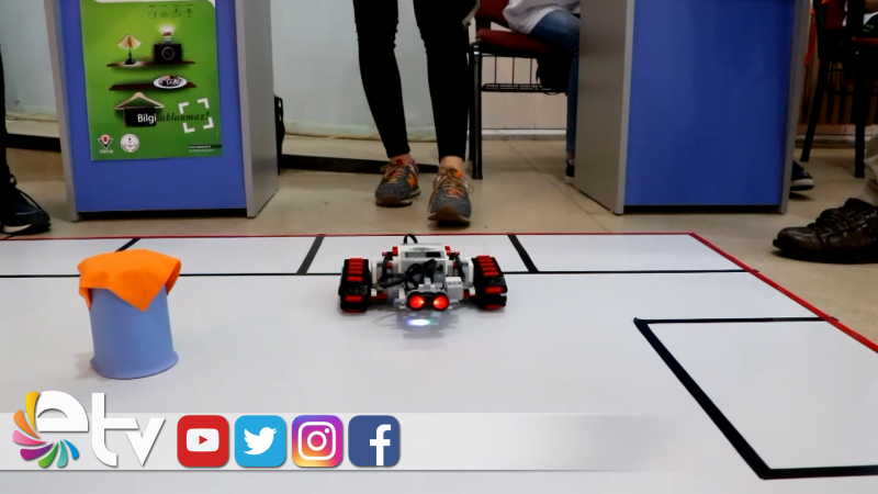 LİSE ÖĞRENCİLERİNDEN “EV İÇİ NAVİGASYON ROBOTU”