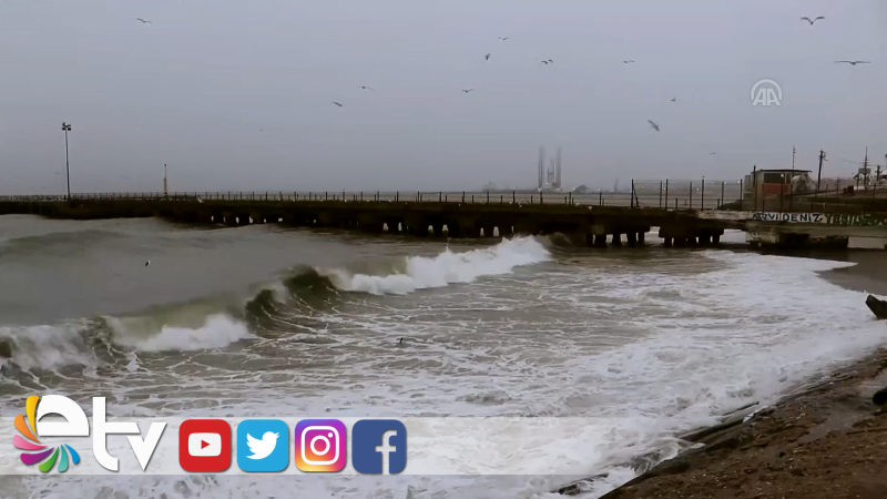 MARMARA DENİZİNDE ULAŞIMA POYRAZ ENGELİ
