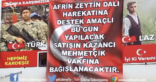 MEHMETÇİK’E KOKOREÇ İLE DESTEK