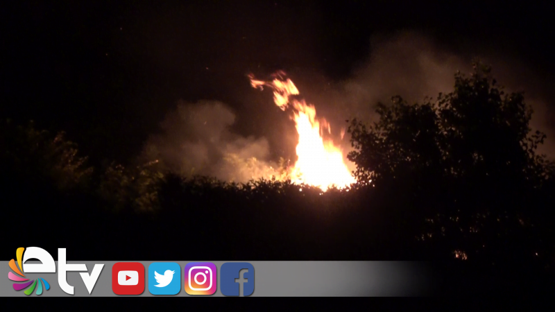 MERİÇ’TE ADA YANGINI