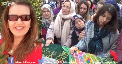 MERVE ÖĞRETMEN SON YOLCULUĞUNA UĞURLANDI
