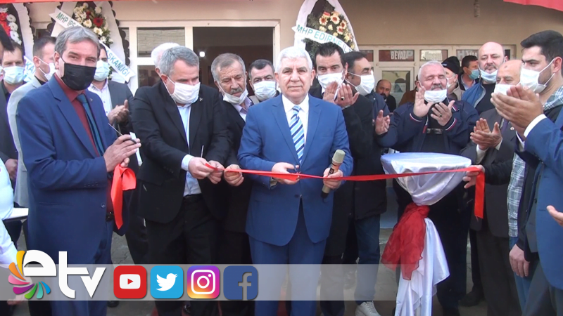 MHP ESETÇE’DE BELDE BİNASI AÇILIŞI GERÇEKLEŞTİRDİ