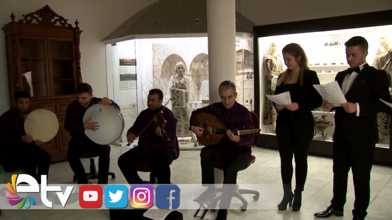 MÜZEYE ZİYARETE GELEN KONSER DE DİNLEDİ