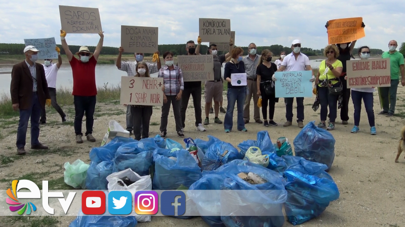 NATO KÖPRÜSÜ ÇEVRESİNDEKİ ÇÖPLERİ TOPLADILAR