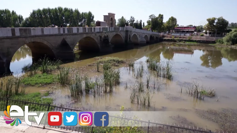 NEHİRLERİN DEBİSİ DÜŞTÜ