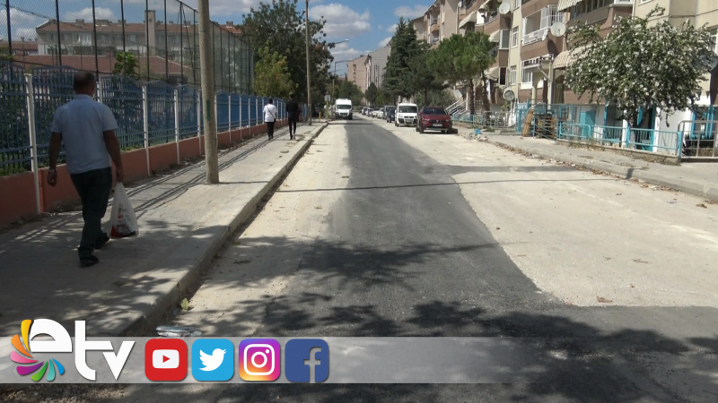 OKUL ÖNLERİNE ASFALT YAMA ÇALIŞMASI YAPILDI