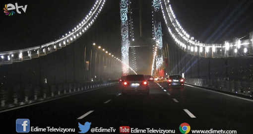 OSMANGAZİ KÖPRÜSÜ'NDEN İLK ARAÇLAR GECE YARISI GEÇMEYE BAŞLADI