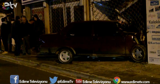 OTOMOBİL DÜKKANA GİRDİ