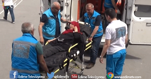 OY KULLANMAYA AMBULANSLA GİTTİLER