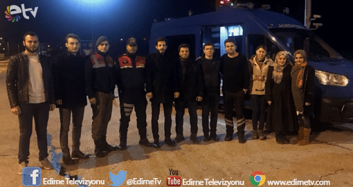 POLİS VE JANDARMAYI ZİYARET ETTİLER