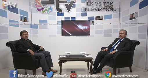 PROF.DR.MUSTAFA ŞENTOP’TAN ETV ZİYARET…