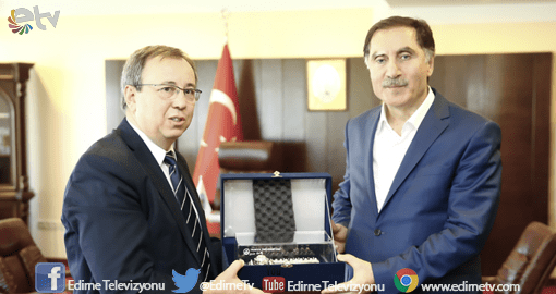 REKTÖR TABAKOĞLU’NU ZİYARET ETTİ